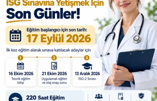 İSG Sınavına Yetişmek İçin Son Günler